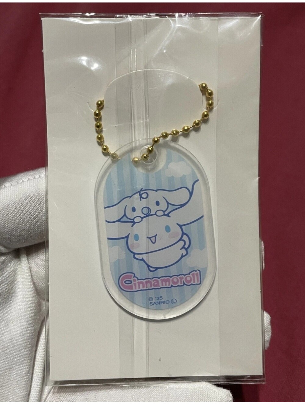 Cinnamoroll Acrylic Keychain Sanrio Japan Exclusive 25'
